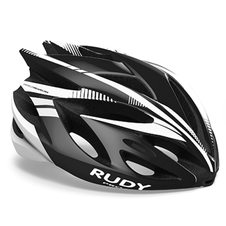 Rudy Project Rush Black-White Shiny