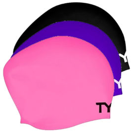TYR Long Hair Swim Cap - Badmössa för långt hår