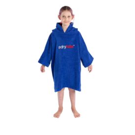 DRYROBE ORGANIC COTTON TOWEL - BLUE KID