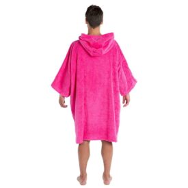 DRYROBE ORGANIC COTTON TOWEL - PINK ADULT 2
