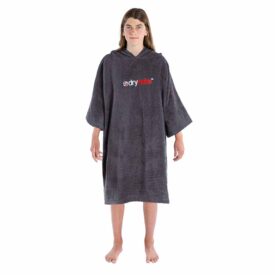 DRYROBE ORGANIC COTTON TOWEL - SLATE GREY KID