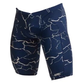 FT37M70967 FUNKY TRUNKS MENS TRAINING JAMMERS SILVER LINING
