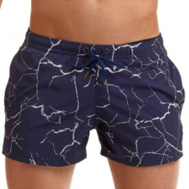 FT40M709670 FUNKY TRUNKS MENS Shorty Shorts Short Silver Lining