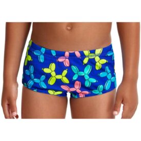 FUNKY TRUNKS TODDLER BOYS PRINTED TRUNKS BALLOON DOG