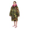 Dryrobe Advance Kids Long Sleeve Camo Pink